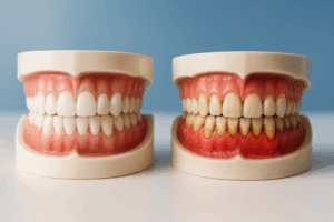 Healthy vs. Unhealthy Teeth