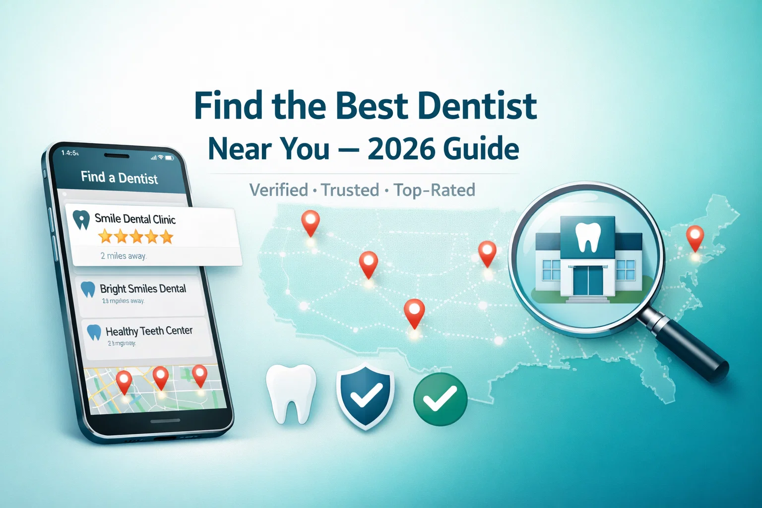 Best Dentist Near Me, find with DenScore