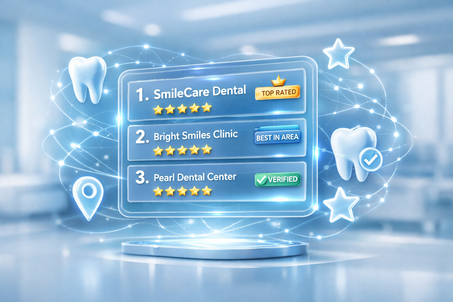 Best Dentist Near Me in Ai overview (Denscore)